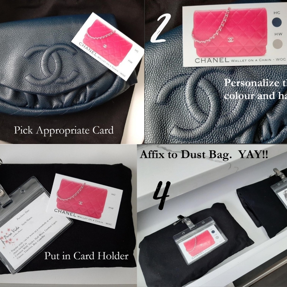 Dust Bag Brag Tags